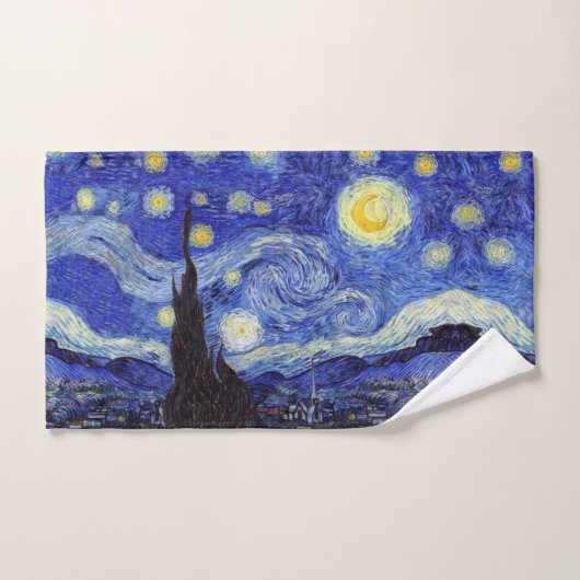 Ensemble de serviette de Bath de nuit étoilée (Serviette à main)