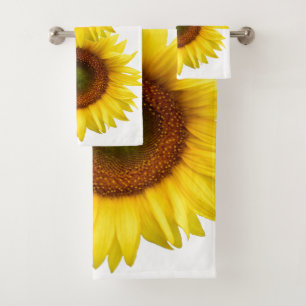 Ensemble de serviette de Bath de tournesol de jour