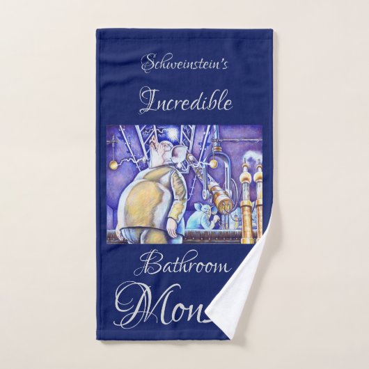 Ensemble de serviette de Bath du monstre de (Serviette à main)