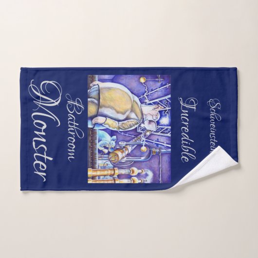 Ensemble de serviette de Bath du monstre de (Serviette à main)