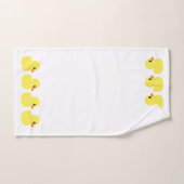 Ensemble de serviette "de canards en caoutchouc" (Serviette à main)