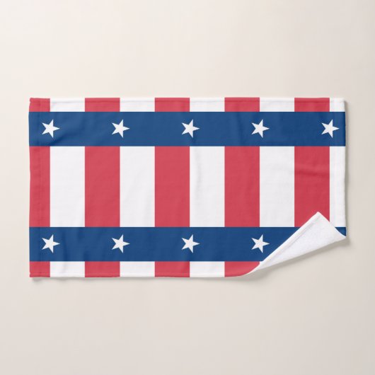 Ensemble de serviette de drapeau du Texas (Serviette à main)