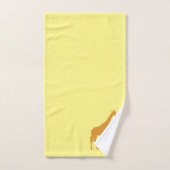 Ensemble de serviette de girafe de maman et de (Serviette à main)