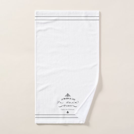 Ensemble de serviette de La Maison de Luxe (Serviette à main)