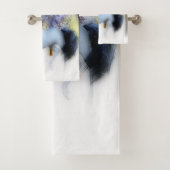 Ensemble de serviette de licorne d'hiver (En situation)