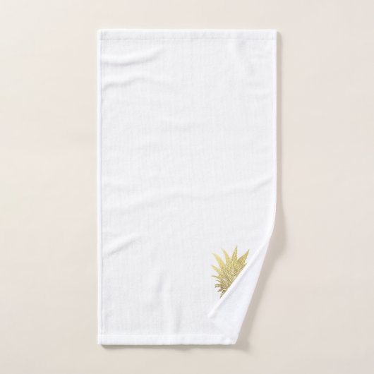 Ensemble de serviette de salle de bains d'ananas (Serviette à main)