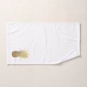 Ensemble de serviette de salle de bains d'ananas (Serviette à main)