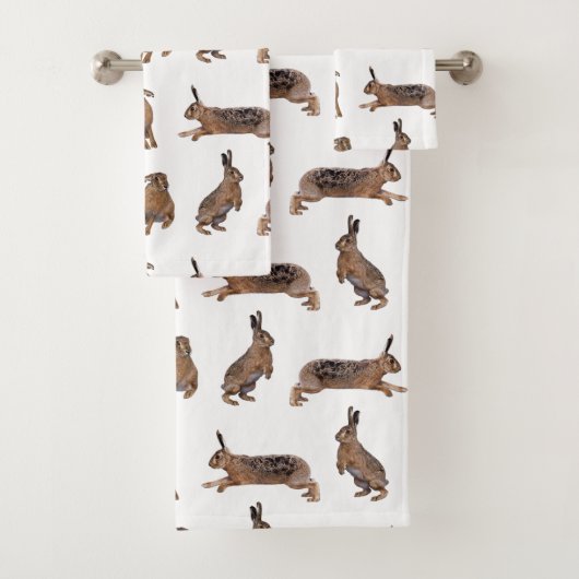 Ensemble de serviette de salle de bains de (En situation)