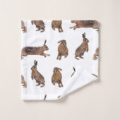 Ensemble de serviette de salle de bains de (Gant de toilette)
