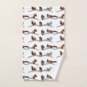 Ensemble de serviette de salle de bains de (Serviette à main)