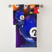 Ensemble de serviette de salle de bains de (En situation)