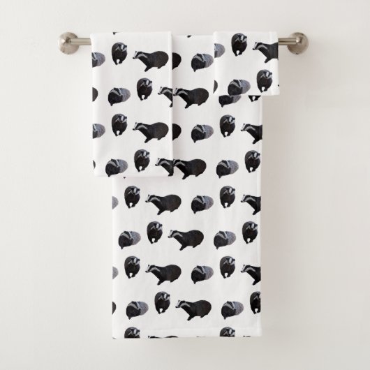 Ensemble de serviette de salle de bains de (En situation)