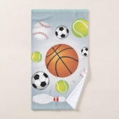 Ensemble de serviette de salle de bains de boules (Serviette à main)