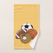 Ensemble de serviette de salle de bains de boules (Serviette à main)