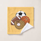Ensemble de serviette de salle de bains de boules (Gant de toilette)