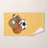 Ensemble de serviette de salle de bains de boules (Serviette à main)