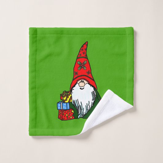 Ensemble de serviette de salle de bains de gnome (Gant de toilette)