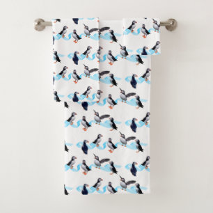 Ensemble de serviette de salle de bains de partie
