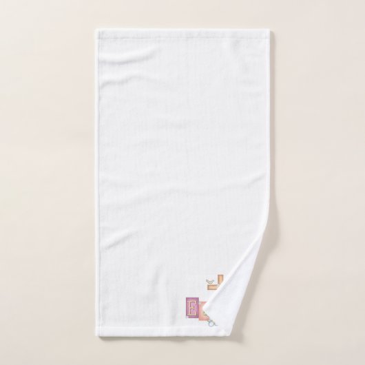 Ensemble de serviette de salle de bains de thème (Serviette à main)
