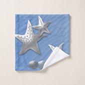 Ensemble de serviette de salle de bains d'étoiles (Gant de toilette)