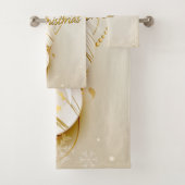 Ensemble de serviette de salle de bains du Joyeux (En situation)