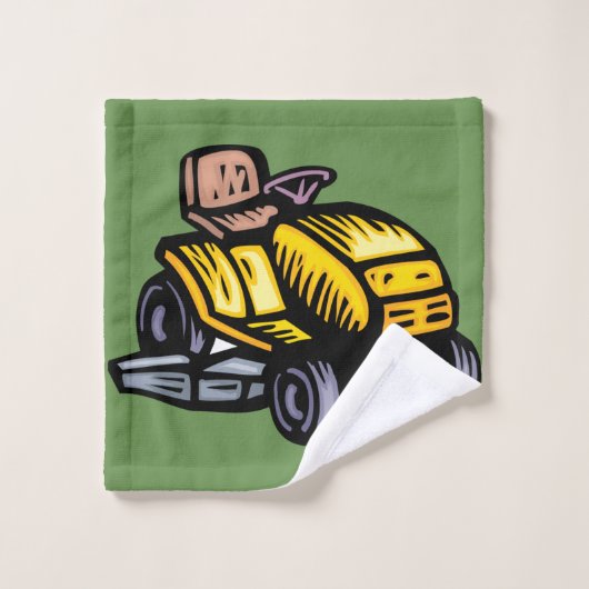Ensemble de serviette de tondeuse à gazon (Gant de toilette)