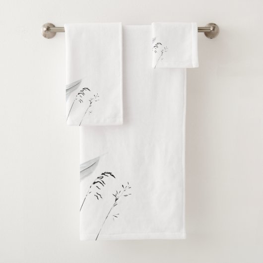 Ensemble de serviettes (En situation)