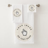 Ensemble de serviettes 3pc - Personnalisé (ajouter (En situation)