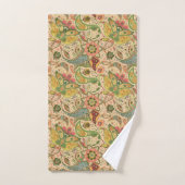 Ensemble de serviettes à fleurs de Paisley (Serviette à main)