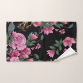 Ensemble de serviettes à papillon Vintage (Serviette à main)