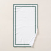 Ensemble de serviettes à personnaliser avec des in (Serviette à main)