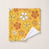 Ensemble de serviettes Abeille et Nid d'abeille fl (Gant de toilette)