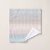 Ensemble de serviettes Abstrait moderne Iridescent (Gant de toilette)