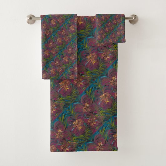 Ensemble de serviettes Aloha (En situation)