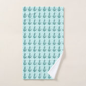 Ensemble de serviettes Ancres (Serviette à main)