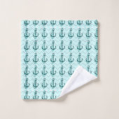 Ensemble de serviettes Ancres (Gant de toilette)
