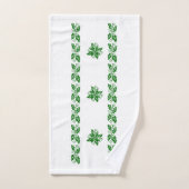 Ensemble de serviettes - Bandes de Holly (Serviette à main)