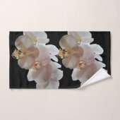 ENSEMBLE DE SERVIETTES BLANCHES EN ORCHID (Serviette à main)