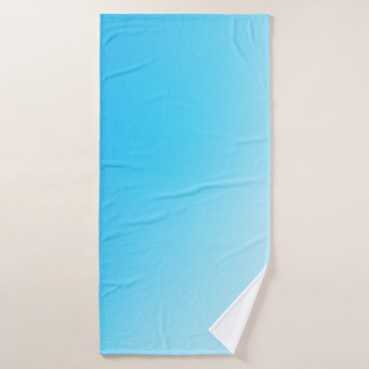 ensemble de serviettes bleu clair (Serviette de bain)