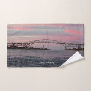 Ensemble de serviettes Blue Water Bridge