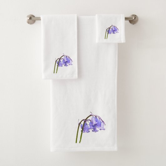Ensemble de serviettes Bluebell anglais (En situation)