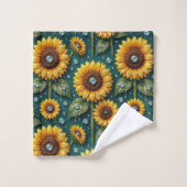 Ensemble de serviettes Bohème Soleil et Diamants (Gant de toilette)