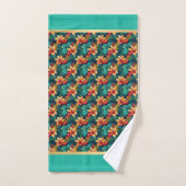 Ensemble de serviettes botaniques : Bliss Tropical (Serviette à main)