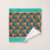 Ensemble de serviettes botaniques : Bliss Tropical (Gant de toilette)