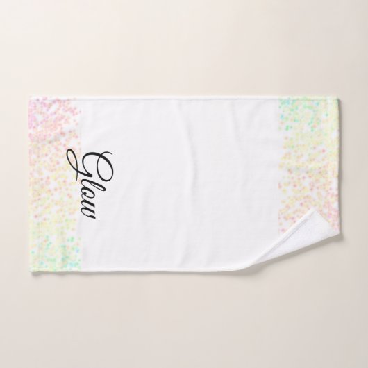 Ensemble de serviettes brillantes (Serviette à main)