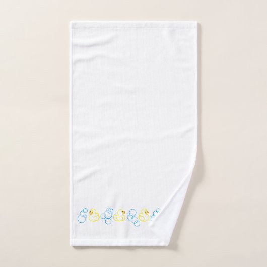 Ensemble de serviettes Bubbles et Canards (Serviette à main)