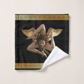 Ensemble de serviettes cadeau Méduse sicilienne (Gant de toilette)