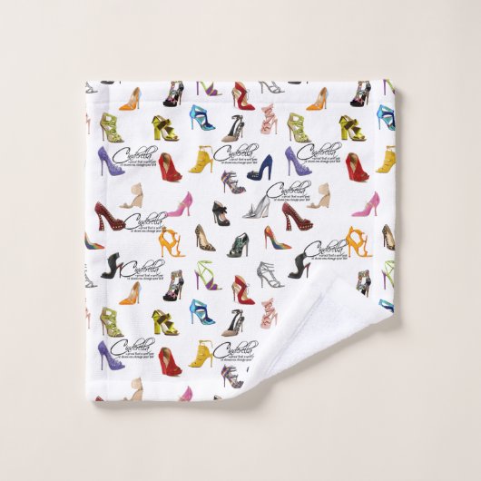 Ensemble de serviettes Cendrillon Citation Chaussu (Gant de toilette)