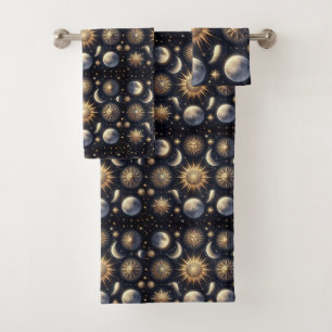 Ensemble de serviettes Ciel céleste