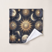 Ensemble de serviettes Ciel céleste (Gant de toilette)